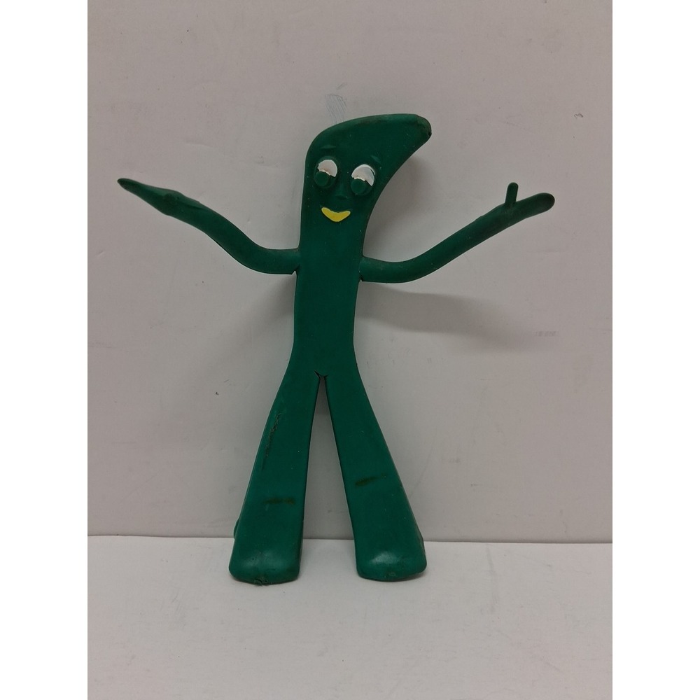 GUMBY Vintage 90s Bendable Posable Jesco Prema Toy Company Classic Figure 6 inch